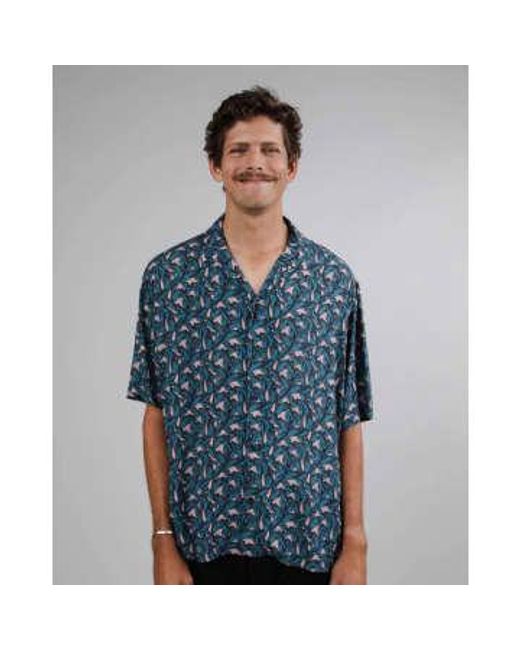Shirt aloha rose lobster Brava Fabrics pour homme en coloris Blue