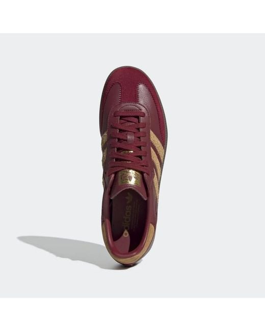 Adidas samba hotsell super burgundy