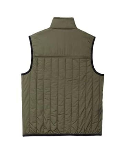 Filson Green Ultralight Vest for men