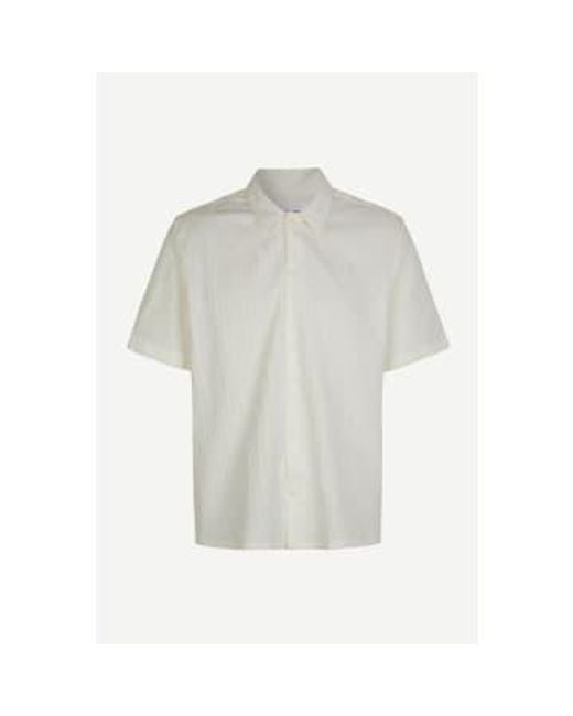 Avan jx chemise blanche Samsøe & Samsøe pour homme en coloris White