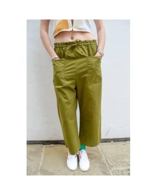 HOD Green Babakar Safari Trousers Xxs/xs