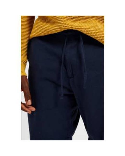 Pantalones cortos lino zafiro oscuro SELECTED de hombre de color Blue
