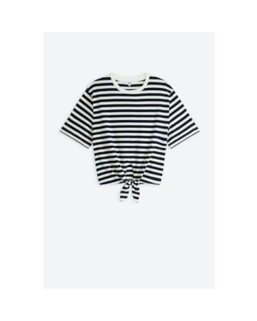 Suncoo Black Stripe Marloz T-shirt