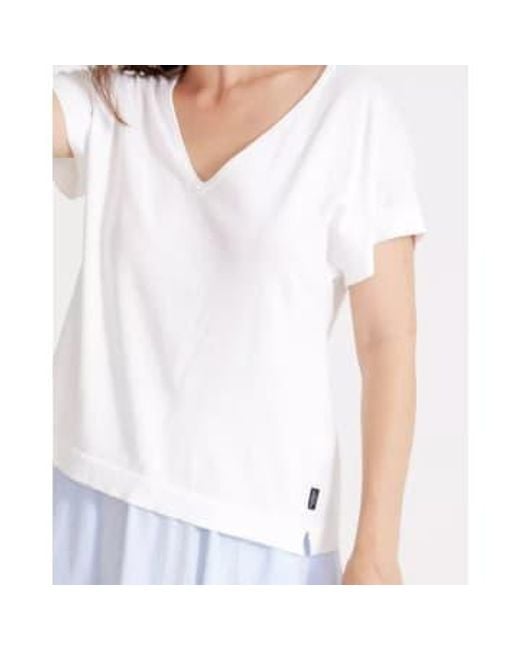T-shirt en tricot Lottie Holebrook en coloris White