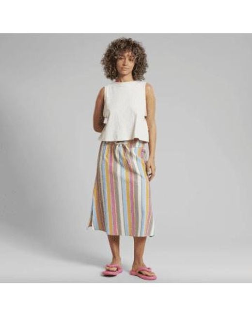 Dedicated Multicolor Skirt Klippan Club Stripe Multi Color Xs