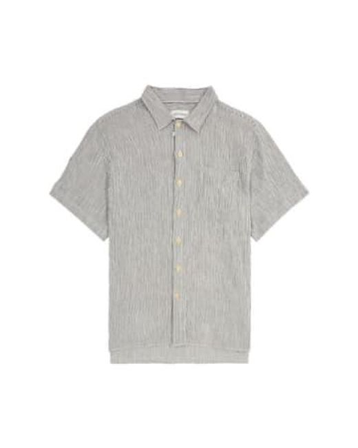 Camisa Oliver Spencer de hombre de color Gray