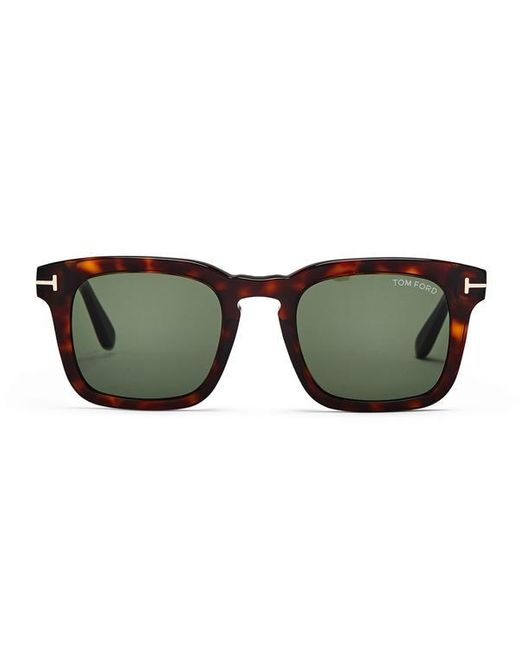 Tom Ford Dax Green Dark Tortoise Sonnenbrille für Herren