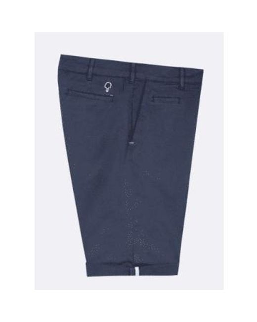Faguo Blue Saulieu Cotton Shorts for men