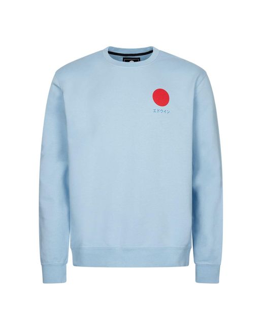 Edwin Japanese Sun Sweatshirt in Blue for Men Lyst
