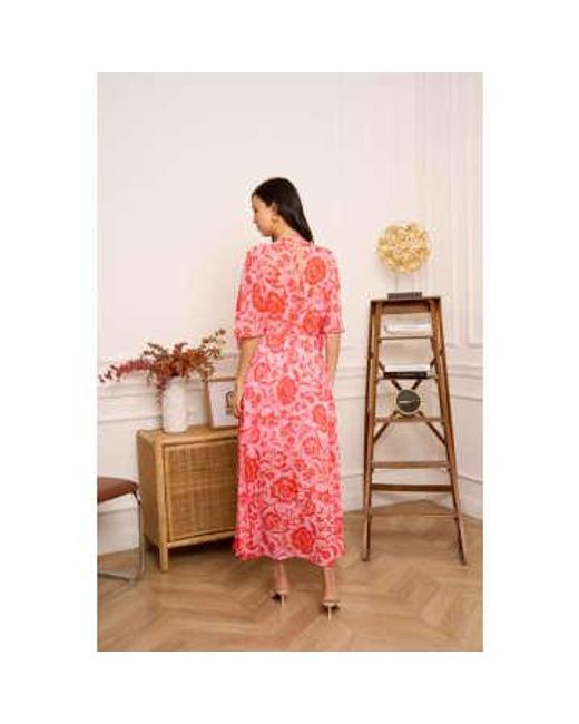 Kilky Hanna Flowery Dress S m in Pink Lyst UK