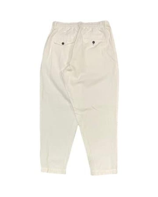Universal Works Natural Pleated Track Pant for men