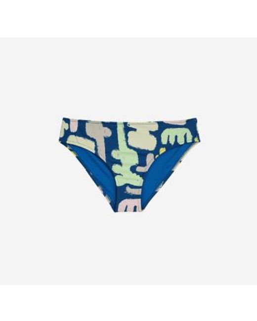 Bobo Choses Blue Carnival Print Bikini Bottoms
