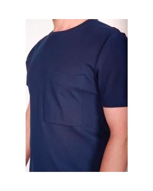 Antony Morato Blue Front Pocket T Shirt for men