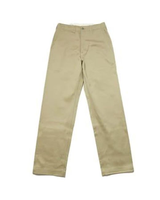 Buzz Rickson's Green 1942 Model Early Military Chino for men