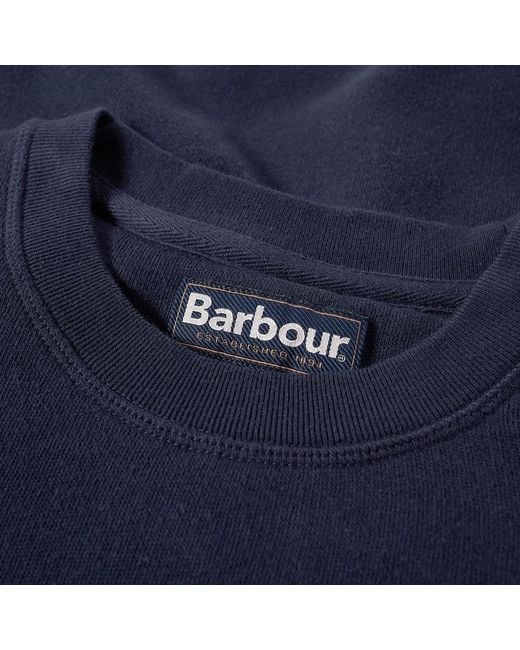 barbour prep logo crew neck sweater