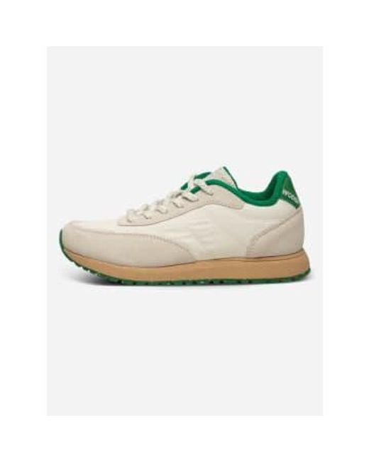 Woden White Nellie Vintage Sneakers