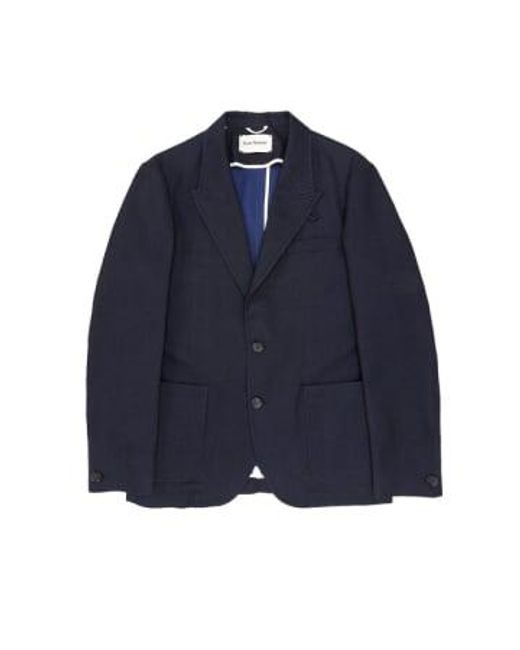 Oliver Spencer Blue Jacket for men