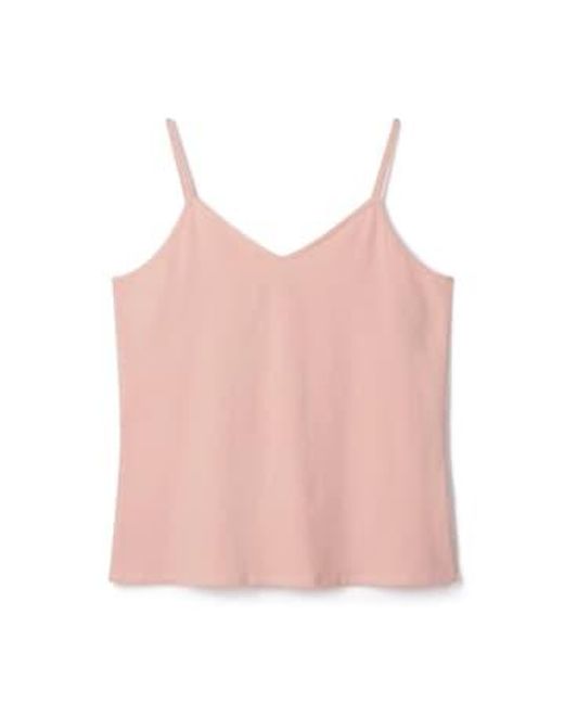 Chalk Pink Lauren Vest Top