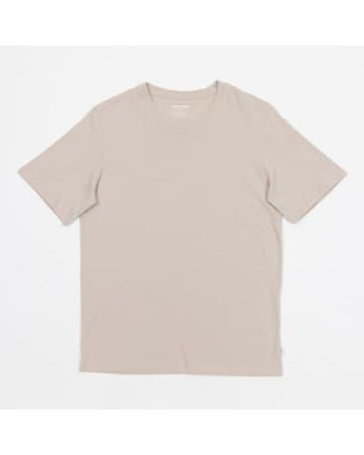 Camiseta lgada básica algodón orgánico en Jack & Jones de hombre de color Natural
