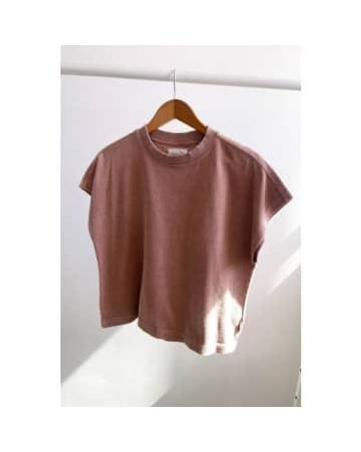 Macchiato jeanne tee-shirt LE BON SHOPPE en coloris Brown