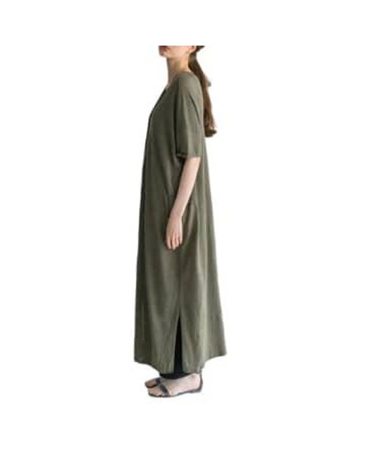 C.t. Plage Green Dress Ct24135 Khaki 40
