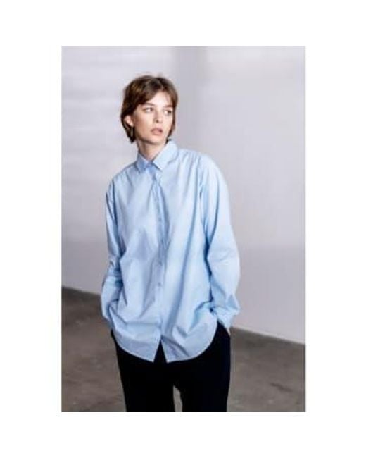 Project AJ117 Blue Hedine Shirt Provence Xs