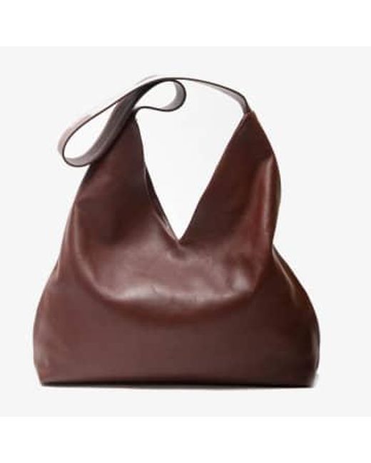 Naterra Brown Leather Bag U