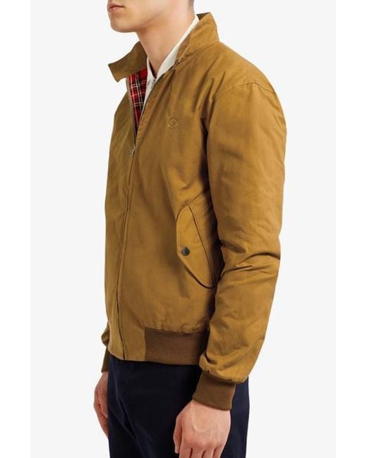 fred perry wax jacket