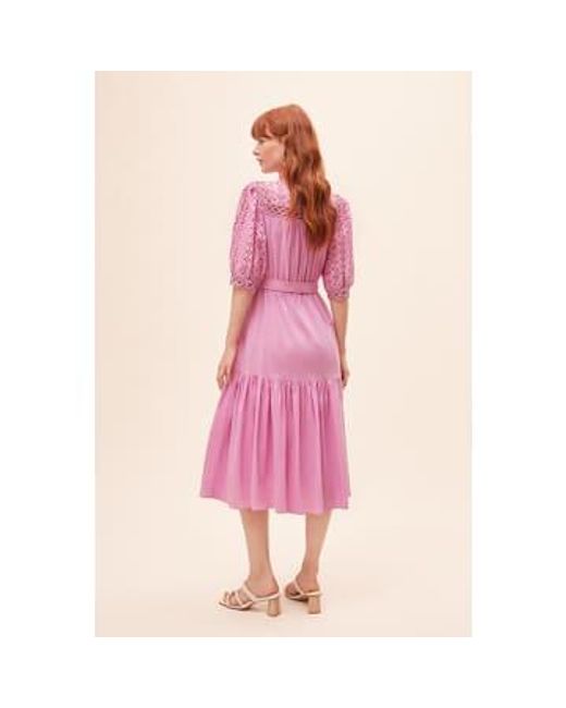Suncoo Pink Carla Dress 1
