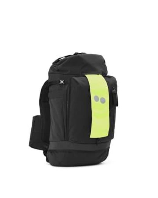 PINQPONQ Black Komut Solid Backpack