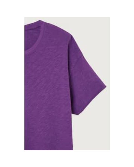 American Vintage Purple Vintage Ultraviolet Sonoma S T Shirt