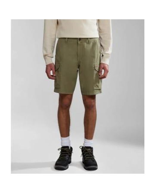 Napapijri Green Noto 2.0 Shorts for men