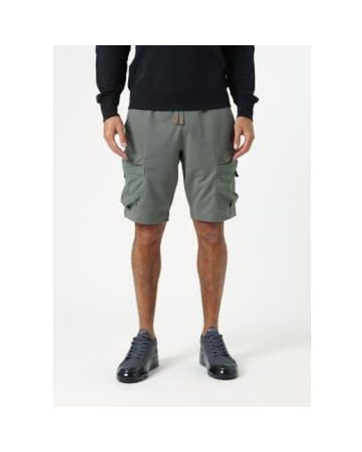 Parajumpers Gray S Irvine Jersey Shorts for men