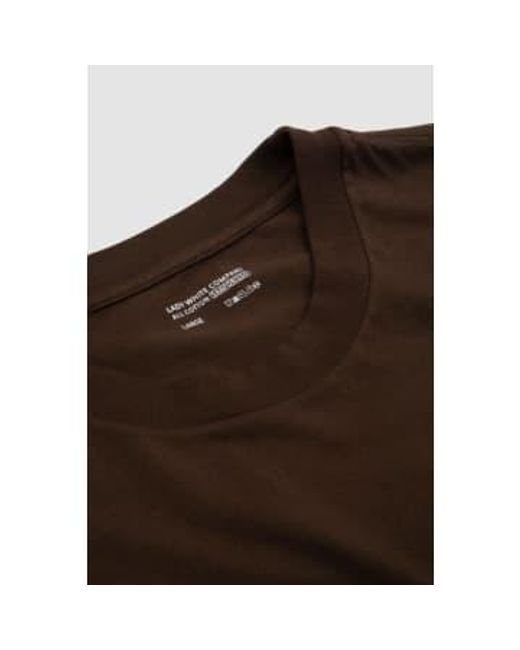 Athènes t-shirt field brown Lady White Co. pour homme