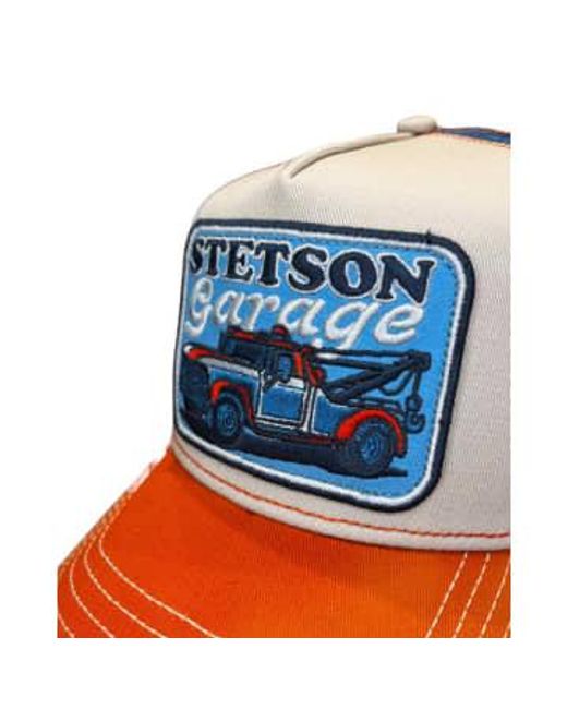 Stetson Blue Trucker Cap Garage Truck One Size for men