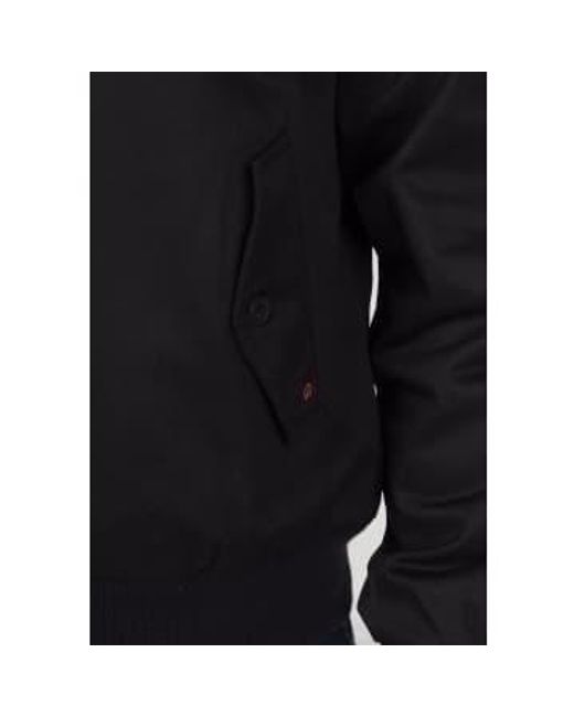 The harrington jacket Merc London de hombre de color Black