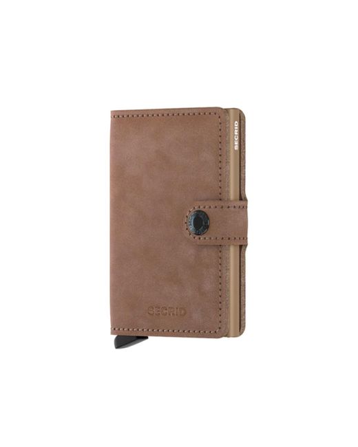 Secrid Mini Wallet Vintage Taupe in Brown for Men | Lyst UK