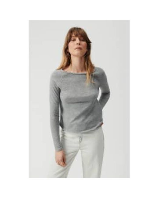Camiseta manga larga sonoma gris sonoma American Vintage de color Gray