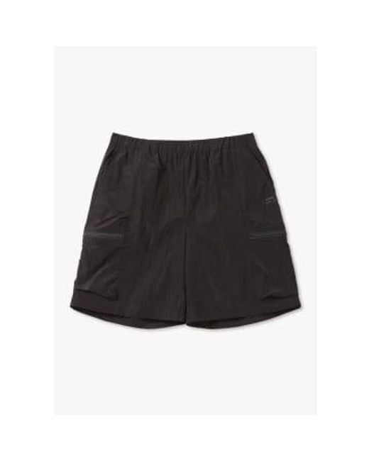 Rains Black S Kano Cargo Shorts for men