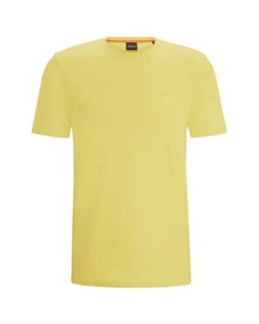 T-shirt nouveaux contes Boss pour homme en coloris Yellow