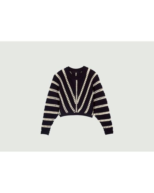 Ba&sh Black Gardy Sweater