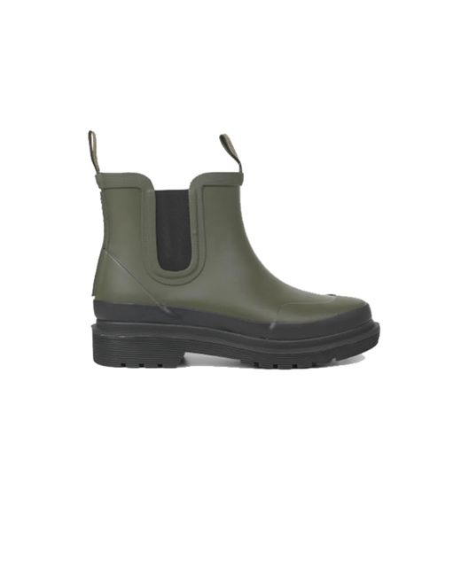 Ilse Jacobsen Army Rub30c Chelsea Boots in Grey | Lyst UK