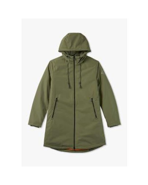 Replay Green S Parka Jacket for men