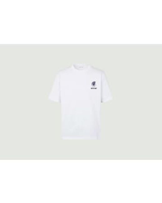 Samsøe & Samsøe White Sawind 11725 T-shirt S for men
