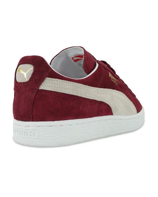puma suede classic bordeaux