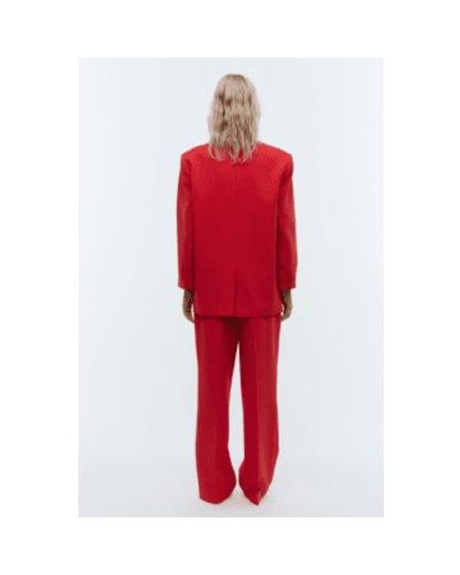 Carter Lollipop Suit Trousers di 2nd Day in Red