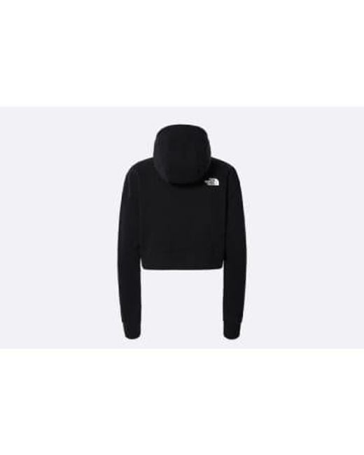 The North Face Black Wmns Trend Crop Hoodie M /