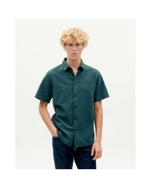 Seersucker tom shirt Thinking Mu pour homme en coloris Green