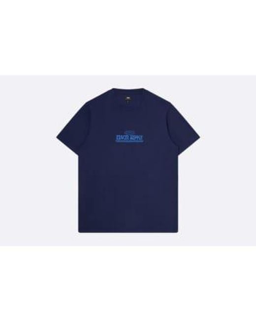 Montrer du tee-shirt d'amour Edwin pour homme en coloris Blue