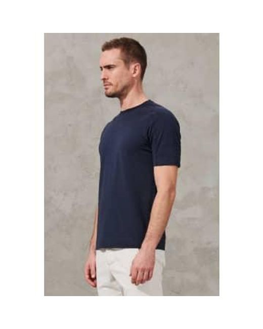 T-shirt coton rond Transit pour homme en coloris Blue
